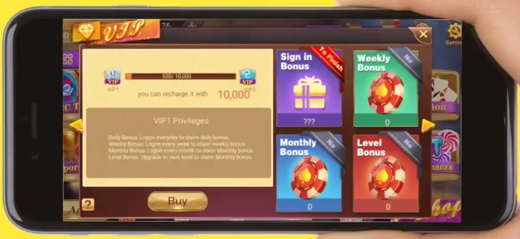 New Rummy Funds Game VIP Program